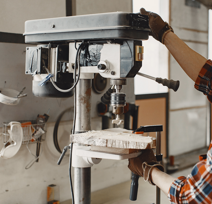 Equipment: Drilling machines