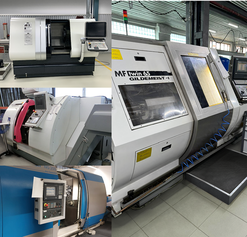 Equipment: Turning machines